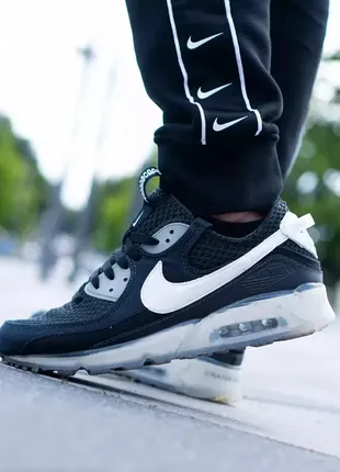 Оригінальні кросівки nike air max 90 terrascape "off noir / black / summit white" (dm0033-002)
