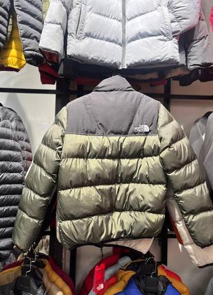 Новинка. зимний пуховик хаки тн tnf the north face 7002 фото