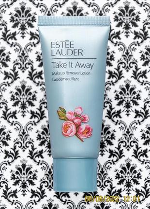 Очищающее средство для демакияжа estee lauder take it away makeup remover lotion 30 мл1 фото