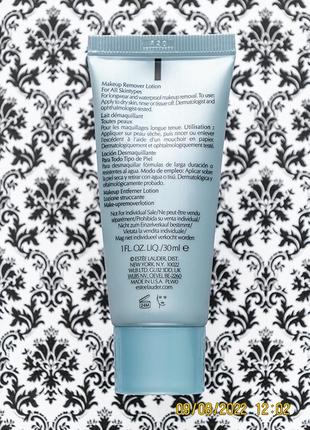 Очищающее средство для демакияжа estee lauder take it away makeup remover lotion 30 мл2 фото