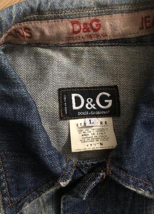 Винтажная джинсовка d&amp;g3 фото