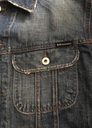 Винтажная джинсовка d&amp;g5 фото