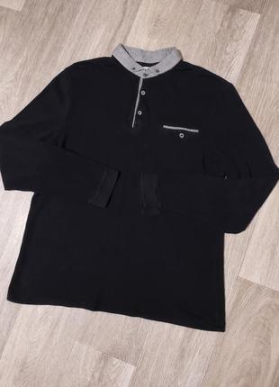 Мужской лонгслив / burton / чёрная кофта / поло / свитшот / чоловічий лонгслів / світшот / футболка з рукавом / светр /