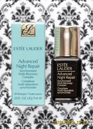 Нічна антивікова відновлююча сироватка estee lauder advanced night repair recovery complex serum 7мл