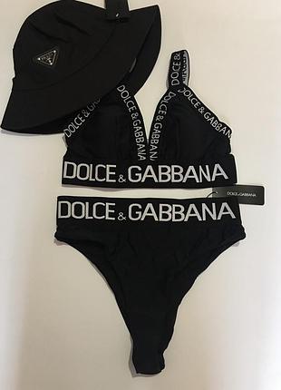 Купальник в стиле dg dolce gabbana