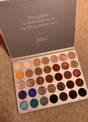 Палетка теней для век morphe the jaclyn hill eyeshadow1 фото