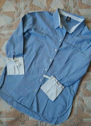 Интересная натуральная рубашка, 100% хлопок
