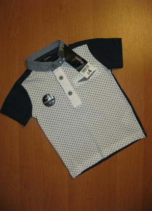 Футболка "george" размер 9-12 мес. рост 74-80 см.