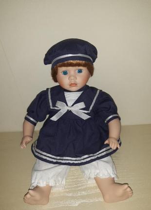 Фарфоровая кукла "the promenade collection" anne-a   англия3 фото