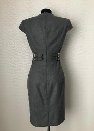 Оригинальное шерстное платье в бизнес стиле от дорогого ted baker, размер 2, укр 42-44-463 фото