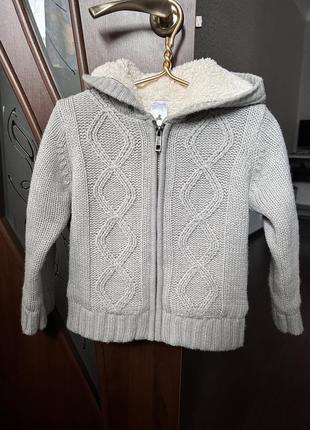 Новая теплая кофта размер 104