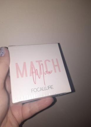 Рассыпчатая пудра для лица focallure matchmax baking & setting loose powder 02 ivory, 15 г7 фото