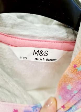 Худі на дівчину 3-4 роки на флісі m&s4 фото