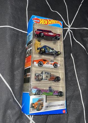 Hot wheels набор 5 машинок