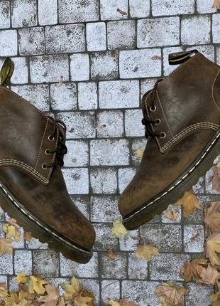 Мужские кожаные ботинки dr martens мартисы