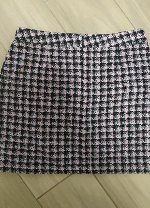 Твидовая юбка, тизовая юбка2 фото