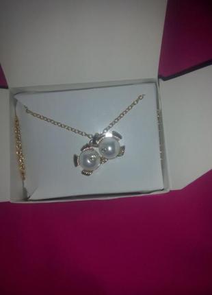 Цепочка с подвеской рыбы от ейвон