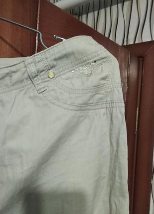 Коттоновые летние джинсы.3 фото