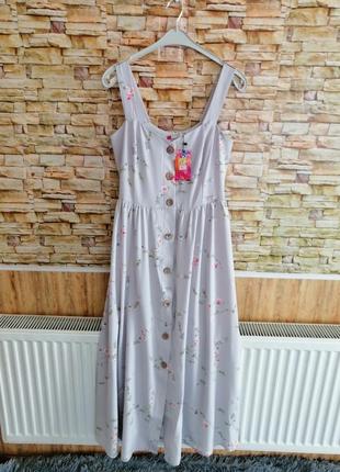 Красивый сарафан миди гарний сарафан міді