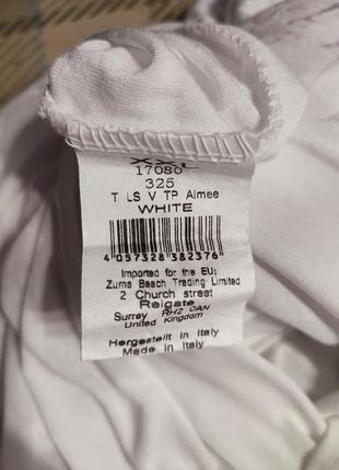 Гарнентка італійська натуральна кофтинка лонгслів кофта блуза блузка розмір 50-52-546 фото