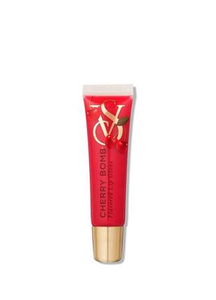 Блиск для губ victoria's secret cherry bomb: sheer red