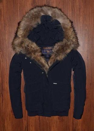 Woolrich down fur jacket женская зимняя куртка пуховик