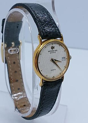 Винтажный часик 90-х raymond weil 5313 покрыт 18-каратным золотом
