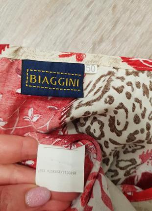 Легка віскозна блуза батал biaggini4 фото