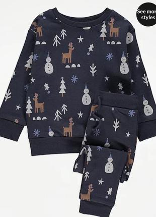 Теплий костюм george світшот кофта штани 3-4 роки хлопчику