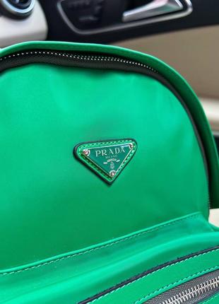 Женский популярный зеленый рюкзак с лямками 🆕стильный рюкзак с карманом6 фото