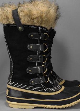 Sorel joan of arctic waterproof термоботинки сапоги ботинки зимние женские. оригинал. 37 р./23 см.1 фото