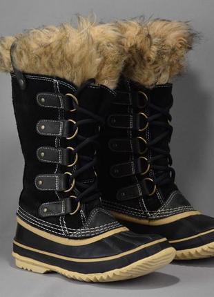 Sorel joan of arctic waterproof термоботинки сапоги ботинки зимние женские. оригинал. 37 р./23 см.2 фото