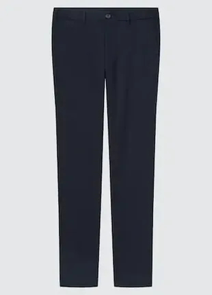 Фірмові брюки чіноси uniqlo cotton stretch slim fit chinos (2020 season)