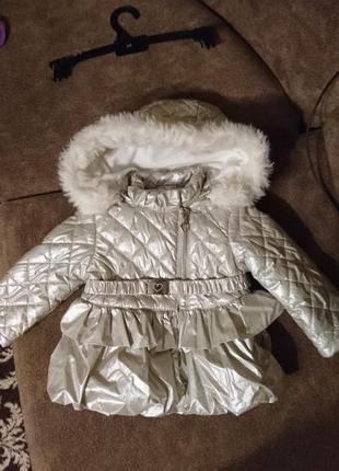 Брэндовая демисезонная курточка  fagotinno 74-82