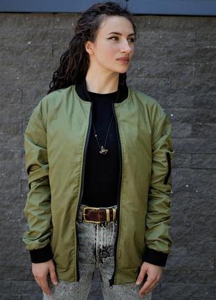 Женский бомбер without хаки
