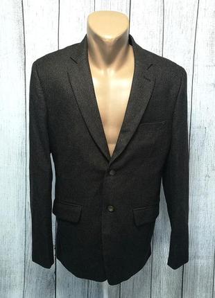 Пиджак стильный t4l, hand tailoring, s (46), шерсть, качество, как новый!1 фото