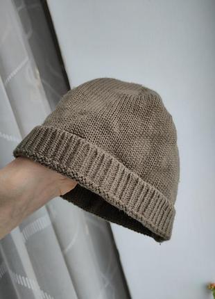 Шапка bench шапка біні beany хакі легка унісекс 53-56 carhartt lacoste dickies