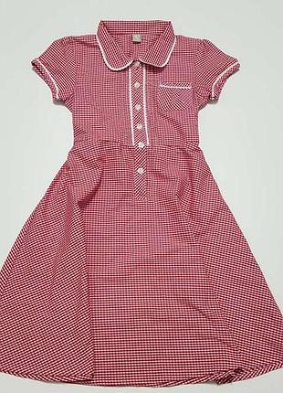 Школьная форма, платье, tu, 140 см, как новое!