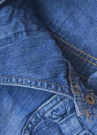Big sale! джинсовый сарафан комбинезон юбка george на 9-12 месяцев6 фото