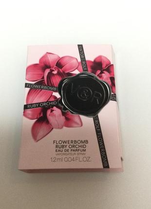 Viktor &amp; rolf flowerbomb парфюмированная вода (пробник) 1.2ml