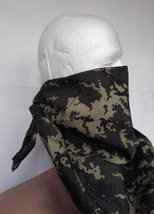 Бандана бафф темный пиксель увеличена 73 х 73 см