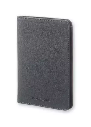 Обкладинка для документів, паспорта гаманець moleskine passport wallet lineage blue avio5 фото