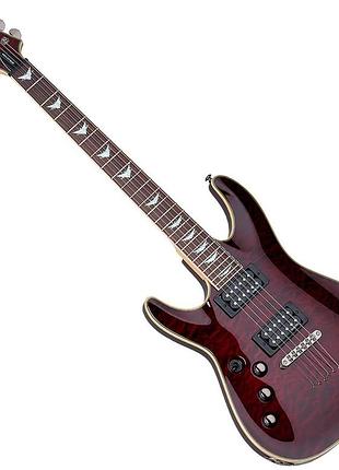 Электрогитара левосторонняя schecter omen extreme-6 bch lh
