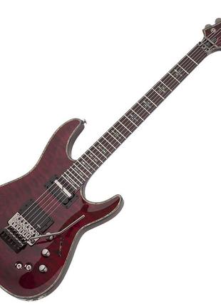 Электрогитара schecter hellraiser c-1 fr s black cherry (bch)