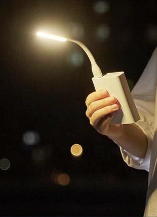 Світлодіодна лампа zmi usb 5v фонарик в павербанк, ноутбук