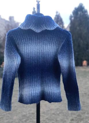 Дівчачий мохеровий светр з бавовною5 фото