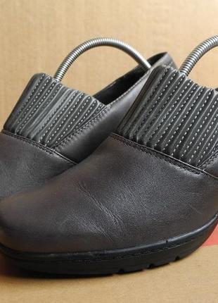 Туфли "clarks" на среднем каблуке р. 37,5 - 38 (w 7. 5) стелька 25 см2 фото