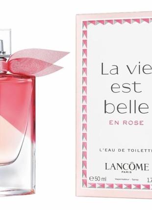 Парфум,парфюм,духи,туалетная вода lancome la vie est belle en rose2 фото