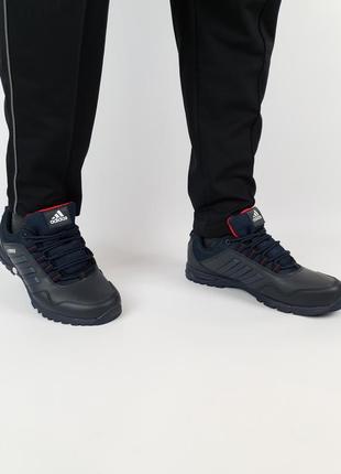 Кроссовки мужские весна осень темно синие adidas terrex. мужская обувь синяя адидас терекс на весну6 фото