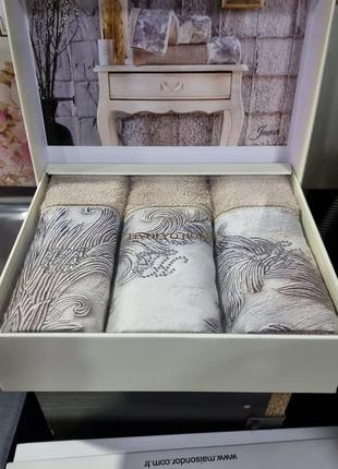 Набор кухонных полотенец tivolyo home javier 3-30*50